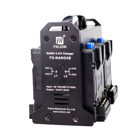 FXLION FX-NANO4S 4-CH V-Mount Charger