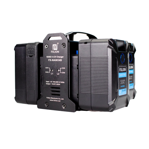 FXLION FX-NANO4S 4-CH V-Mount Charger