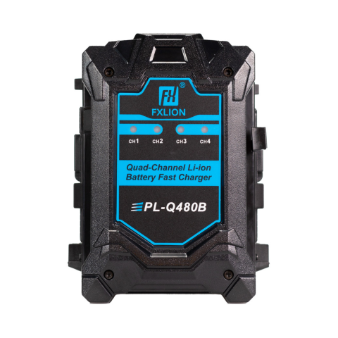 FXLION PL-Q480B 4-ch V-lock fast charger
